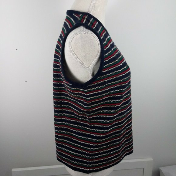 Vintage Karen Lessly Christmas Sweater Vest Small - Picture 4 of 14